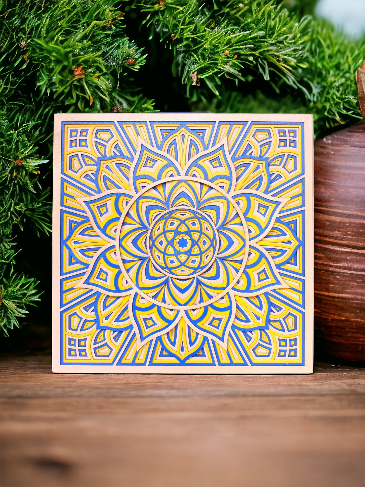 Sunflower Square - 8 Layers