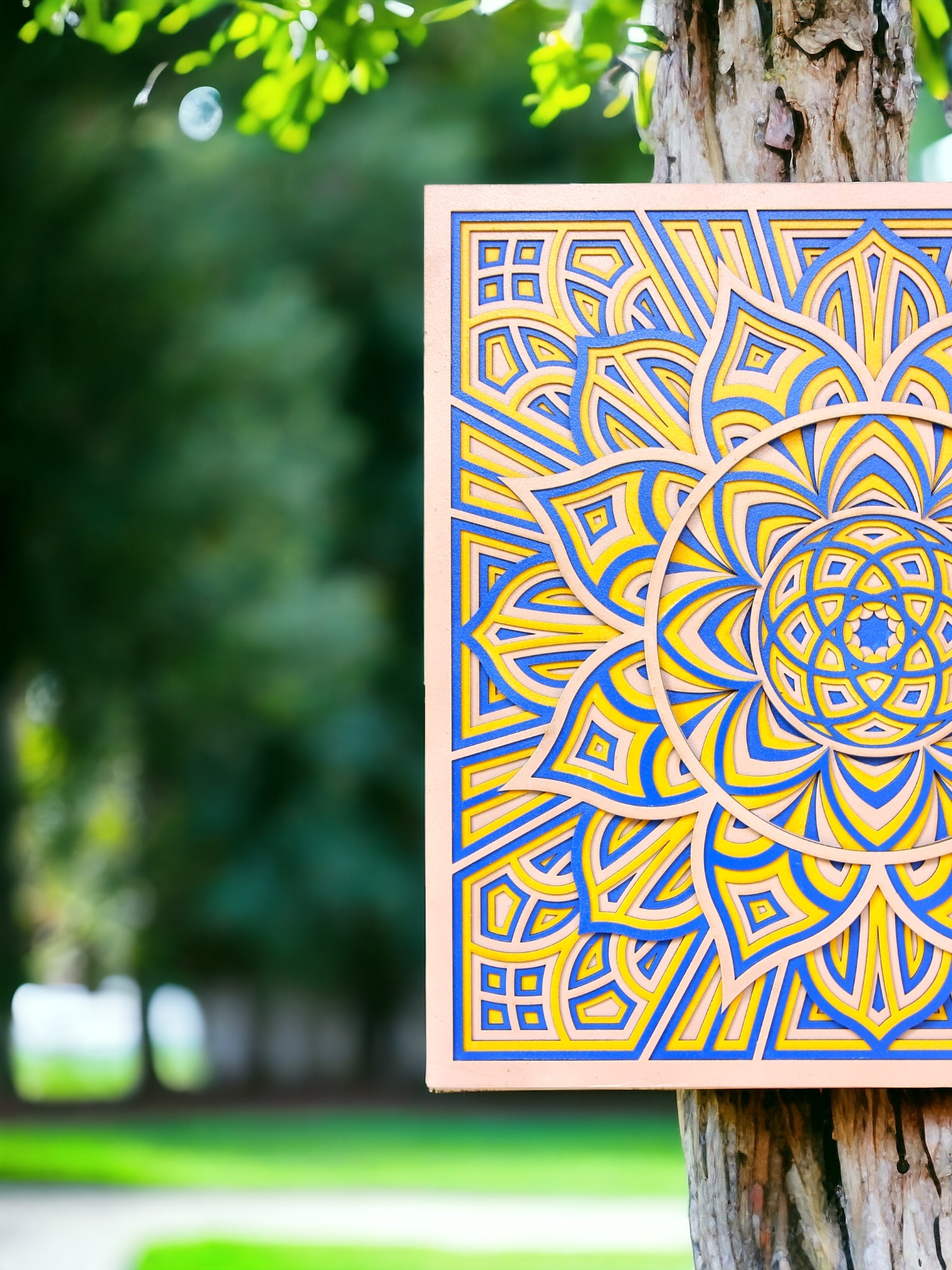 Sunflower Square - 8 Layers