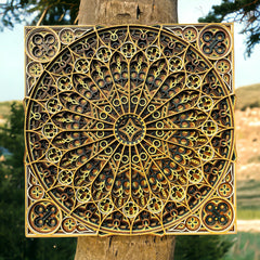 New Grey Mandala Wall Hanging, Unique gift, Vaastu, Peace, focus, Meditation, Home decor