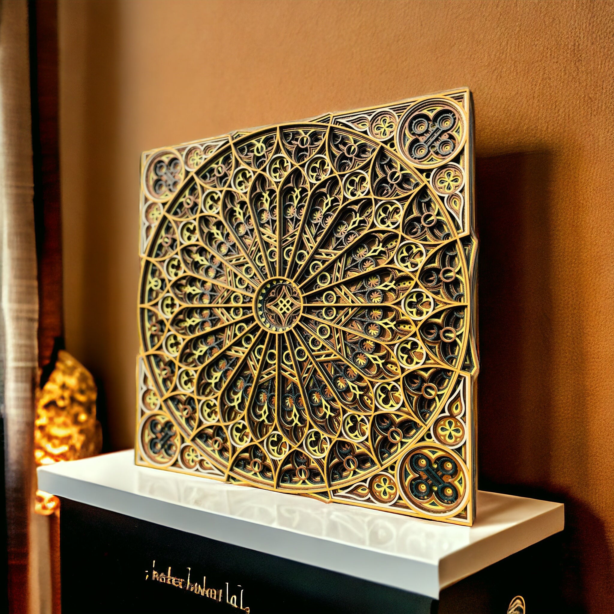 New Grey Mandala Wall Hanging, Unique gift, Vaastu, Peace, focus, Meditation, Home decor