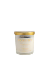 Protected Crystal Candle | Black Tourmaline & Amethyst – Energy Cleansing Aromatherapy Candle