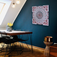 New Arabian Style Square- Mandala Wall Hanging, Unique gift, Vaastu, Peace, focus, Meditation, Home decor