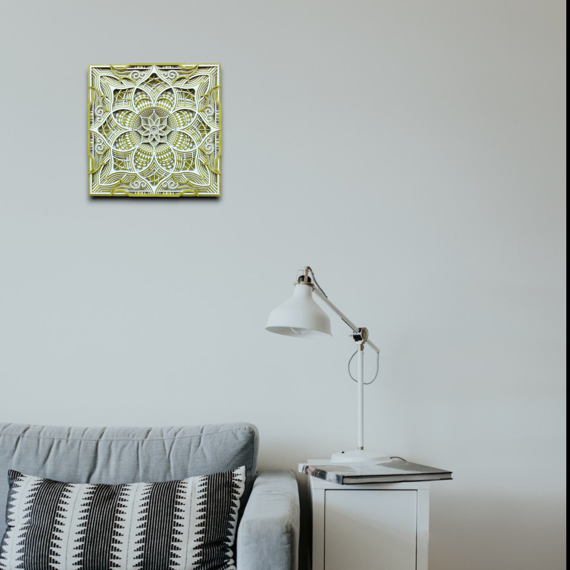 Mandala Wall Art- Home Decor, Unique Gift, Living room