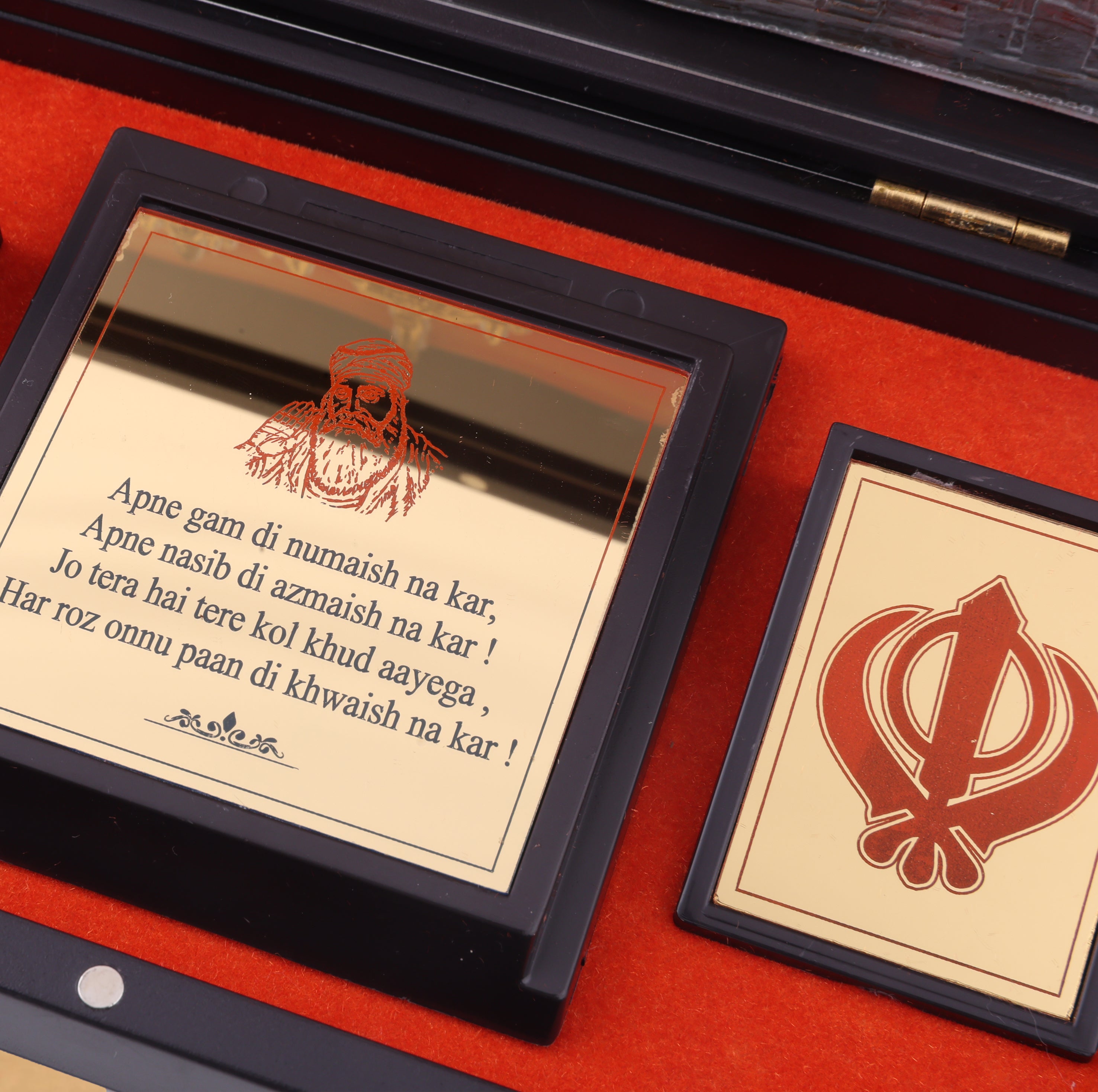 Golden Temple Pocket Mandir – Compact Travel-Friendly Sikh Devotional Box