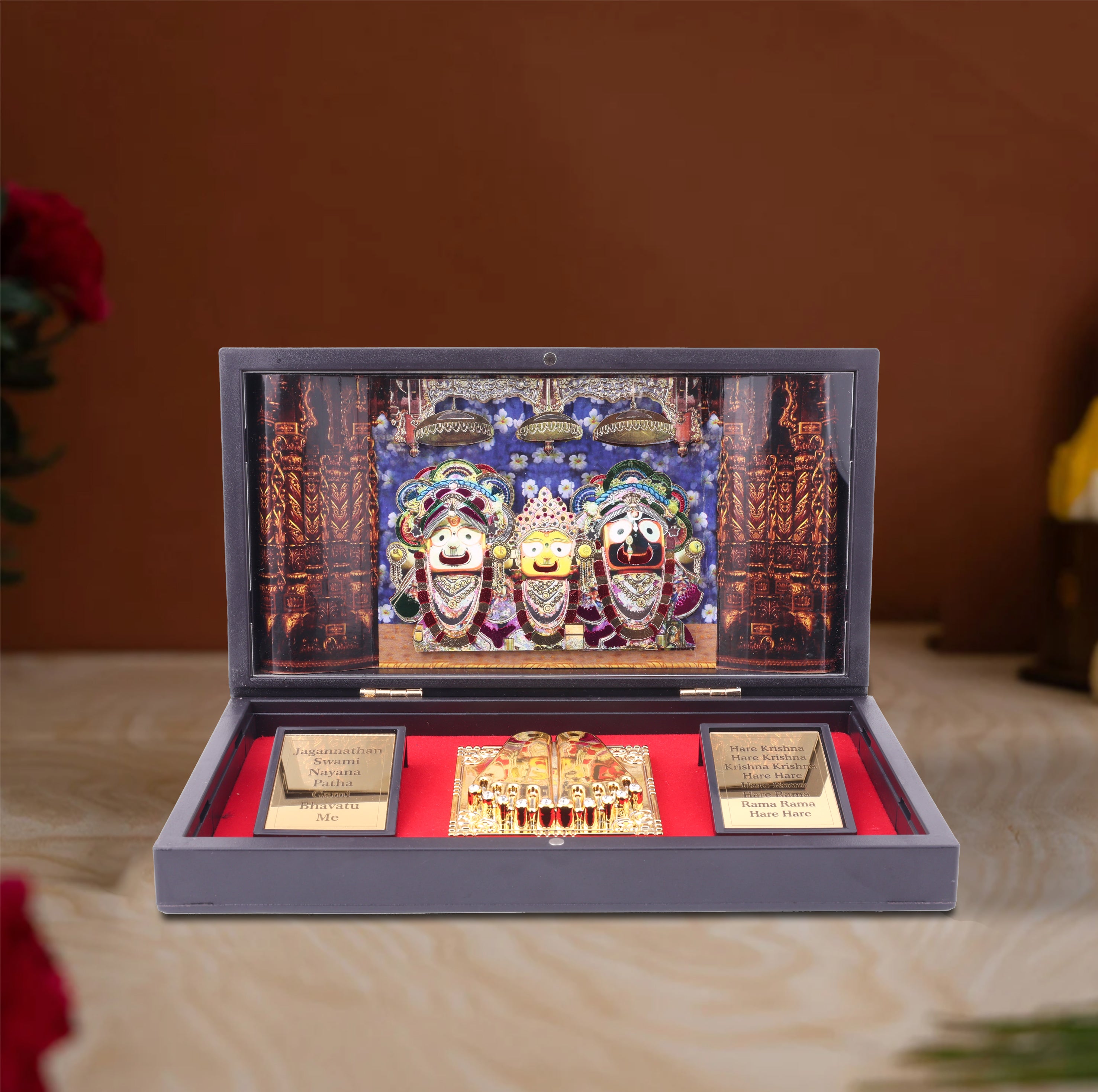 Lord Jagannath Pocket Temple – Compact Travel-Friendly Mini Mandir from Puri