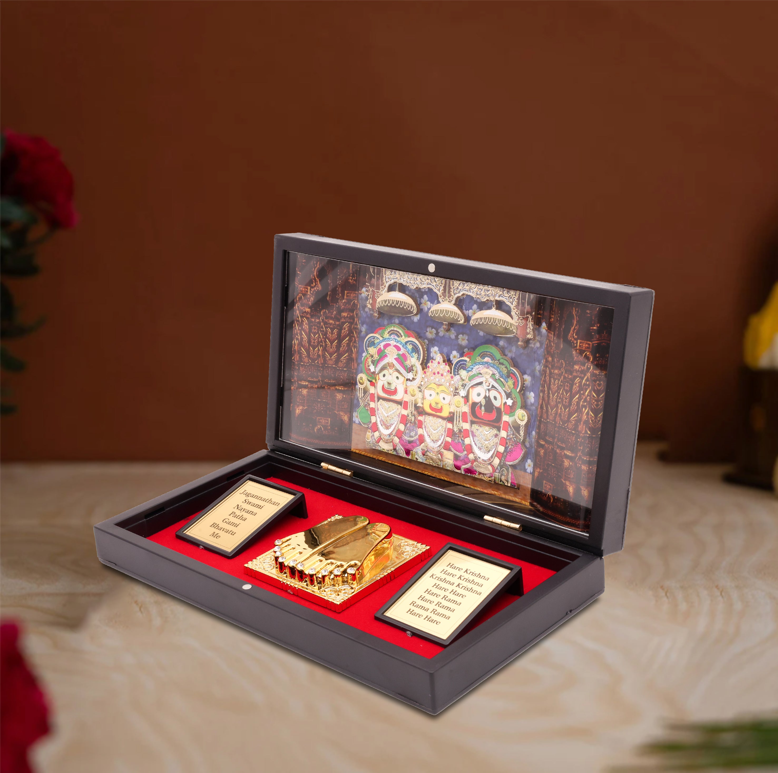 Lord Jagannath Pocket Temple – Compact Travel-Friendly Mini Mandir from Puri