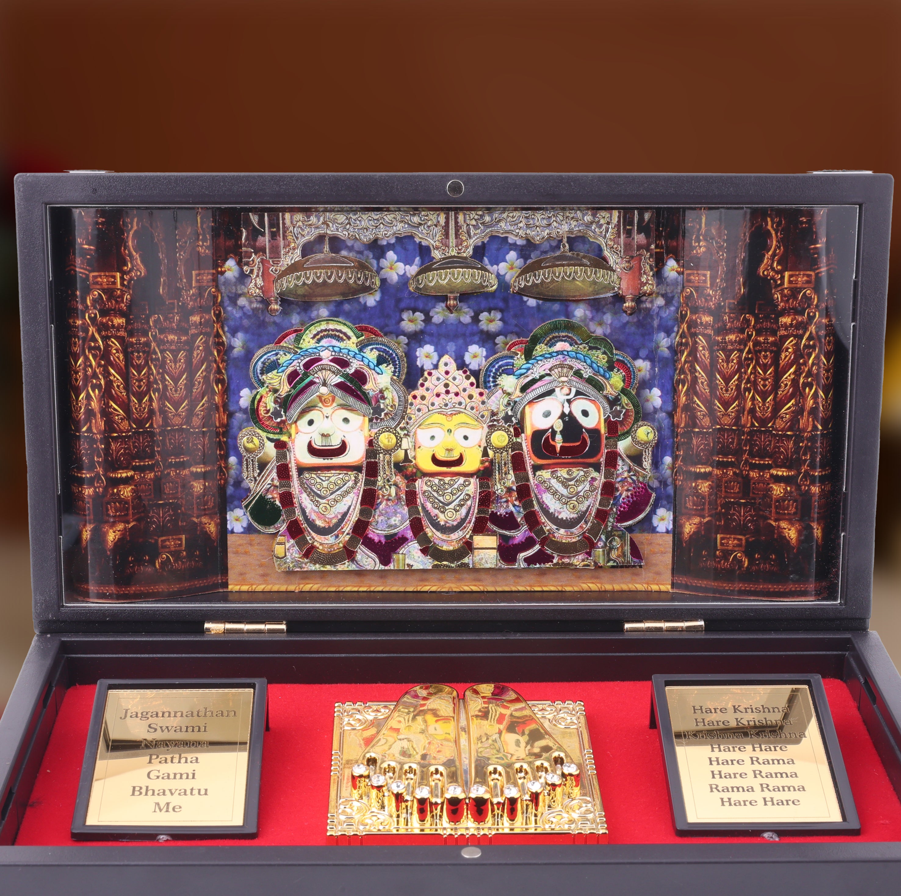 Lord Jagannath Pocket Temple – Compact Travel-Friendly Mini Mandir from Puri