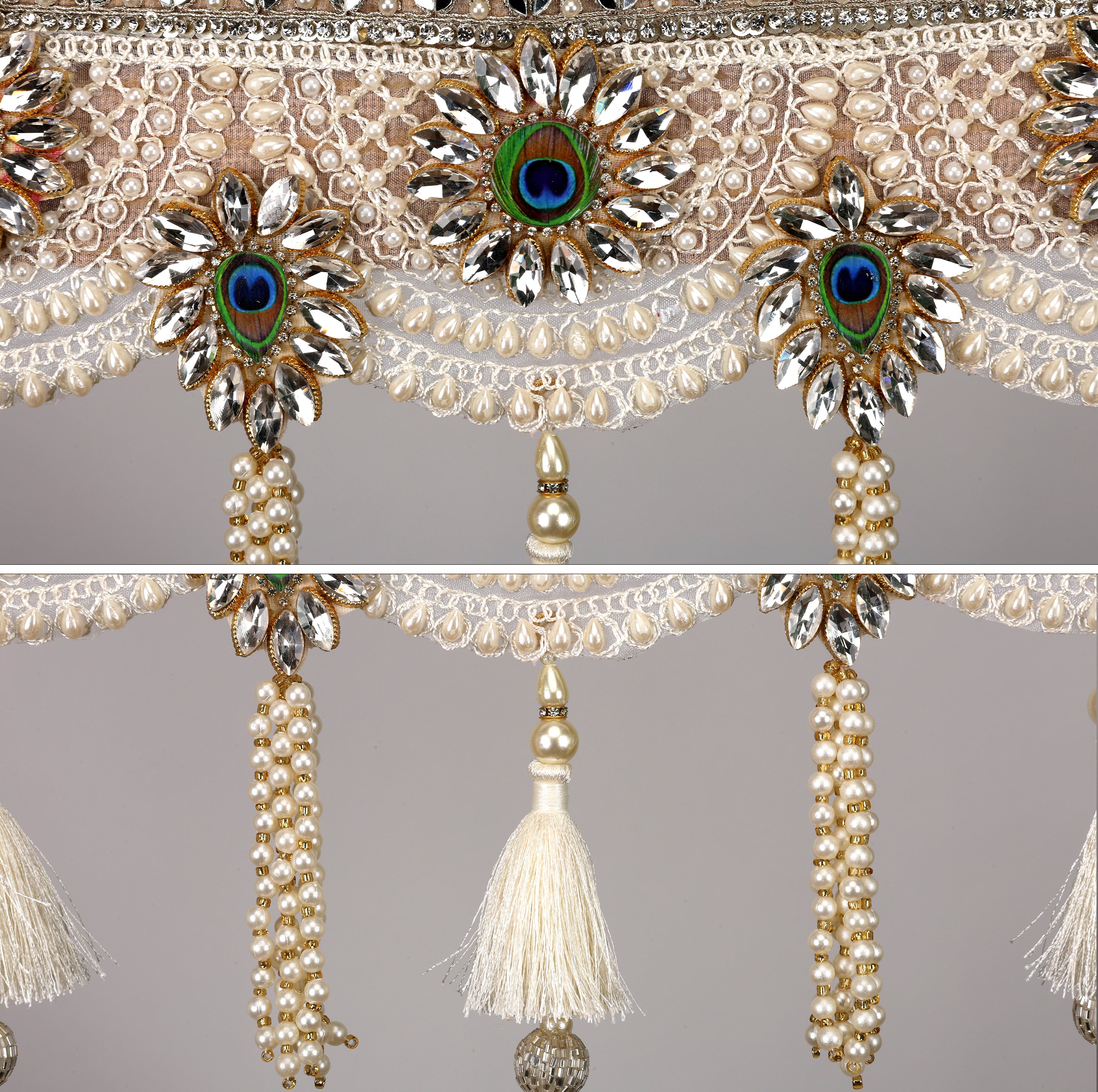 Peacock Divine Toran – Vibrant Ethnic Bandhanwar with Peacock Motifs for Auspicious Decor