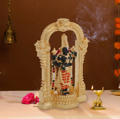 Gold tone Lord Venkateswara Balaji Idol – 24 Carat Gold & Silver Electroplated | Makerz & Marvelz